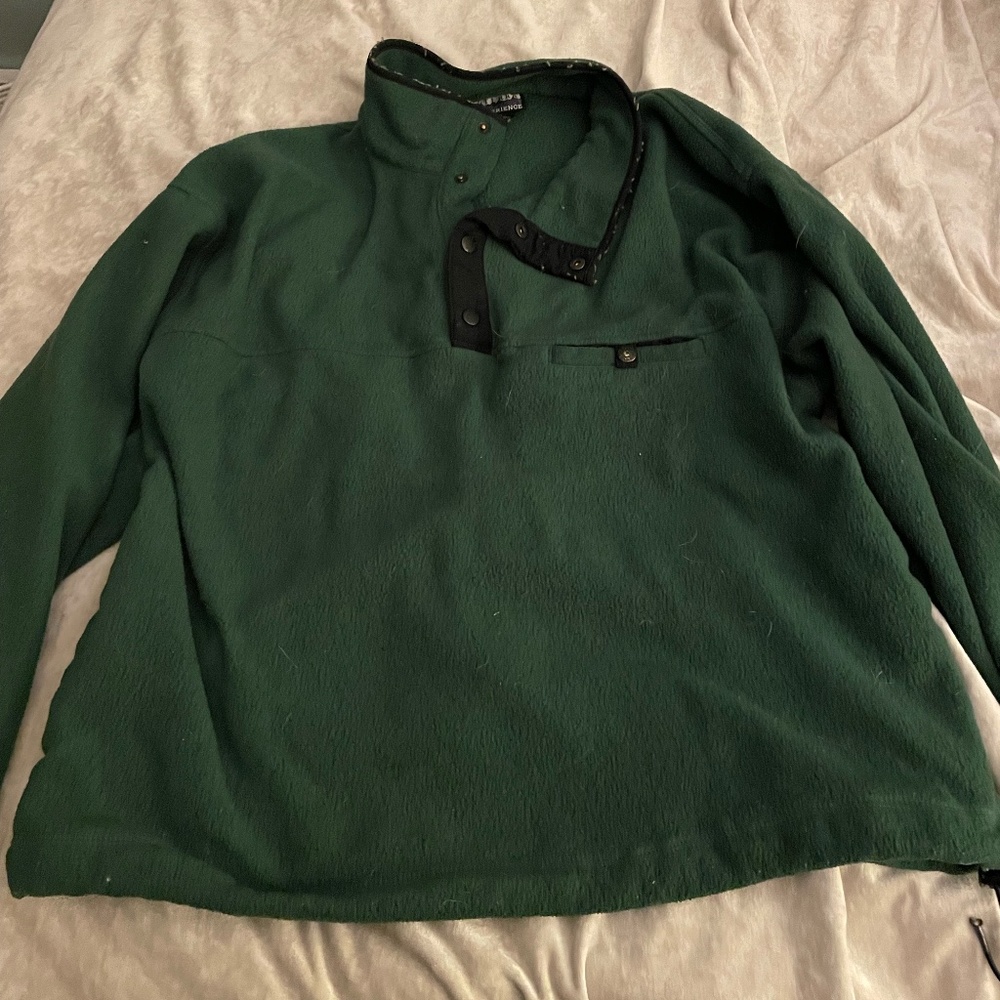 Sierra Fleece Snap Neck Sweatshirt